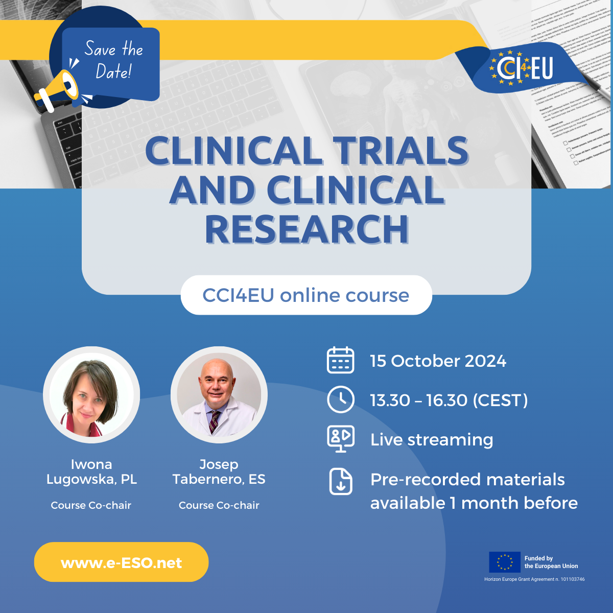 CCI4EU Clinical Trials and Clinical Research