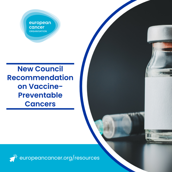 New Council Recommendation on Vaccine-Preventable Cancers