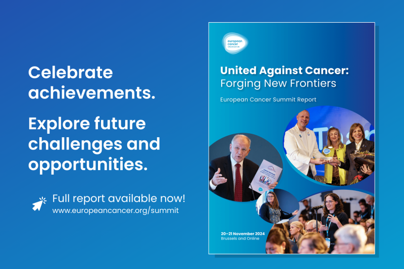 Launching: European Cancer Summit 2024 Report