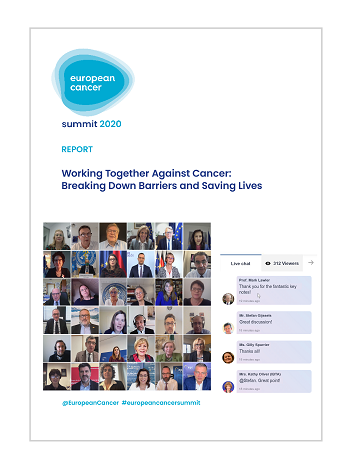 European Cancer Summit 2020 Report - Working Together Against Cancer: Breaking Down Barriers and Saving Lives