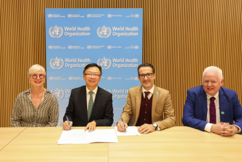 ECO signs an MoU with the World Health Organization