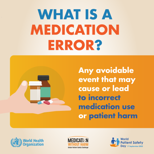 World Patient Safety Day 2022: Medication Errors in Focus